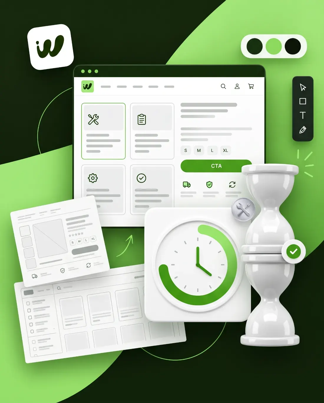 Illustration : blocs d’heures de maintenance